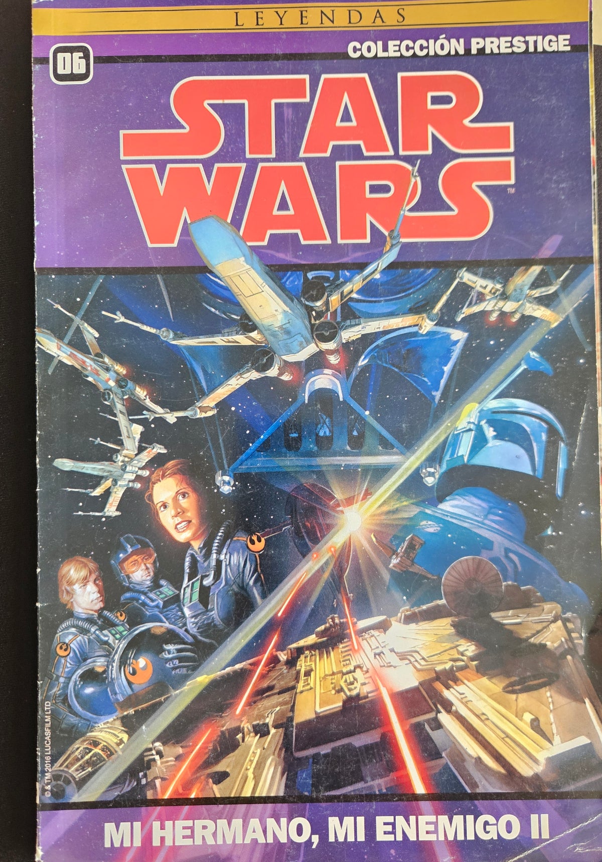 Novela Grafica, Mi Hermano, Mi enemigo, Star Wars